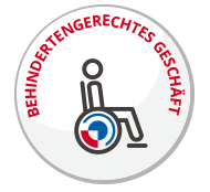 Auszeichnung: Behindertengerechtes Geschäft